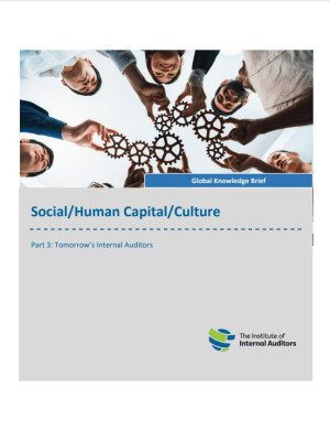 Social/Human Capital/Culture: Part 3: Tomorrow’s Internal Auditors