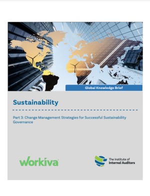 New GKB | Sustainability Part 3: Change Management Strategies for Successful Sustainability Governance