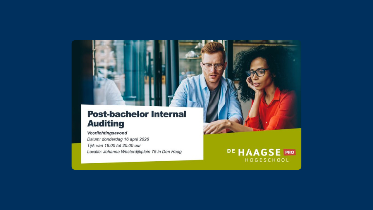 Voorlichtingsavond Post-hbo Internal Auditing bij De Haagse Hogeschool