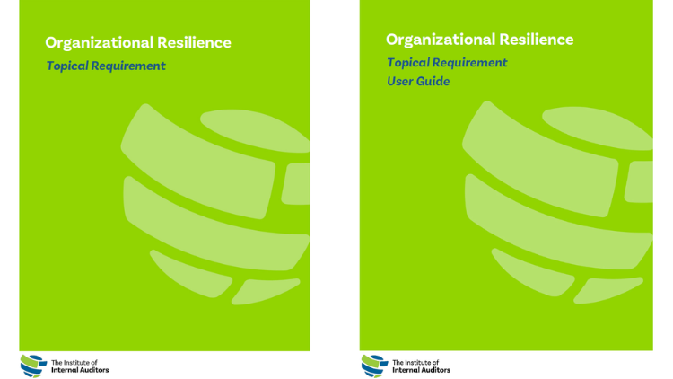 Topical Requirement Organizational Resilience gepubliceerd