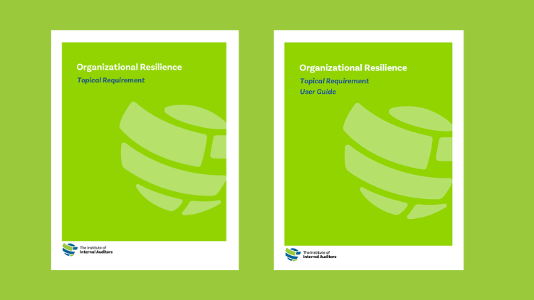 Topical Requirement - Organizational Resilience