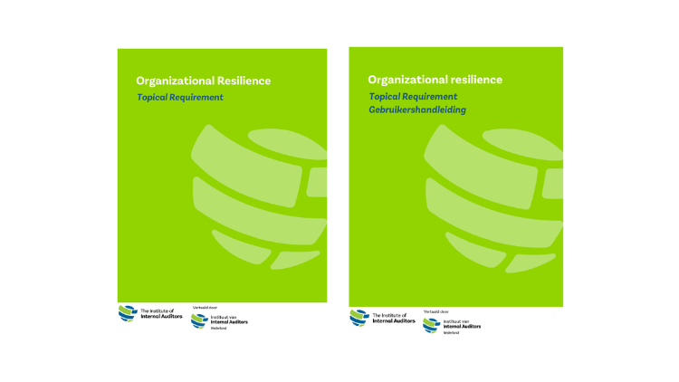 Nederlandse vertaling TR Organizational Resilience beschikbaar